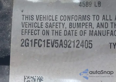 2010 Chevrolet Camaro 2Lt from USA, damaged, VIN 2G1FC1EV5A9212405